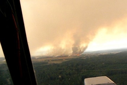 Около 30 личных домов и домов под дачу уничтожено лесным пожаром в Выксунском районе Нижегородской области