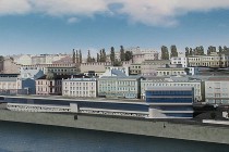 Вместо исторического вида Нижнего Новгорода туристы, прибывающие в город по реке, увидят современный торгово-развлекательный комплекс