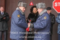Ключ от следственного изолятора вручается начальнику СИЗО-2 Виктору Малашкину