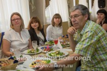 Пока готовились вареники, участники встречи обсудили вопросы развития и поддержки малого и среднего бизнеса в Нижегородской области