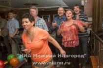Соревнования по боулингу среди нижегородских СМИ