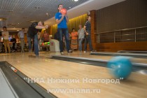 Соревнования по боулингу среди нижегородских СМИ