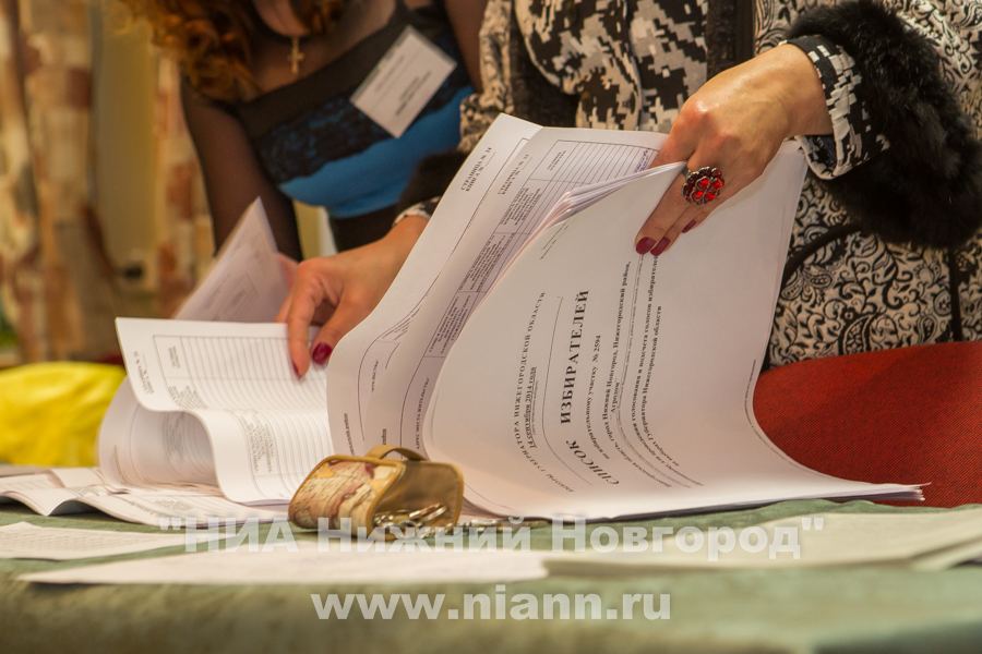 Явка на выборах губернатора Нижегородской области по состоянию на 18:00 по предварительным данным составила 30,65%