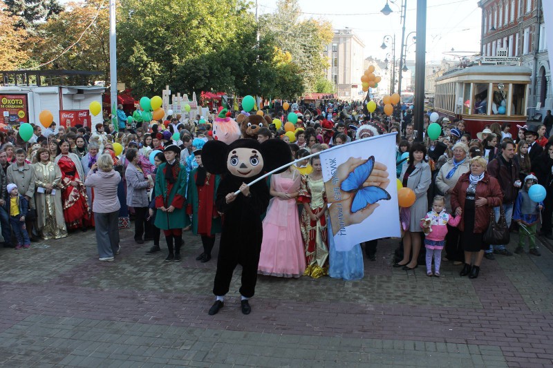 Празднование Дня улицы Рождественская проходит в Нижнем Новгороде 21 сентября