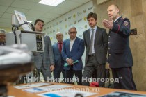Выездное заседание депутатов Гордумы для ознакомления с внедрением АПК Безопасный город в Нижнем Новгороде