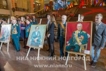 В ходе праздника Российская академия живописи, ваяния и зодчества Ильи Глазунова передала в дар музею картины ветеранов Великой Отечественной войны