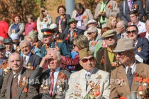 Парад в честь 70-годовщины Победы в Великой Отечественной войне на пл. Минина и Пожарского в Нижнем Новгороде