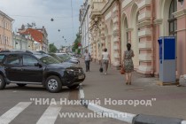 Автоматы платной парковки установлены на ул. Рождественской в Нижнем Новгороде