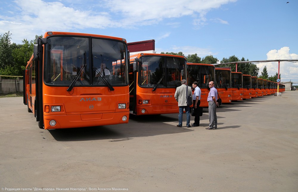 Более 100 млн рублей получит Нижегородская область из федерального бюджета на закупку автобусов на газе в 2015 году