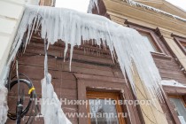 Состояние улиц Нижнего Новгорода после затяжного снегопада