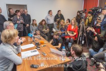 Пресс-конференция Михаила Касьянова в Нижнем Новгороде