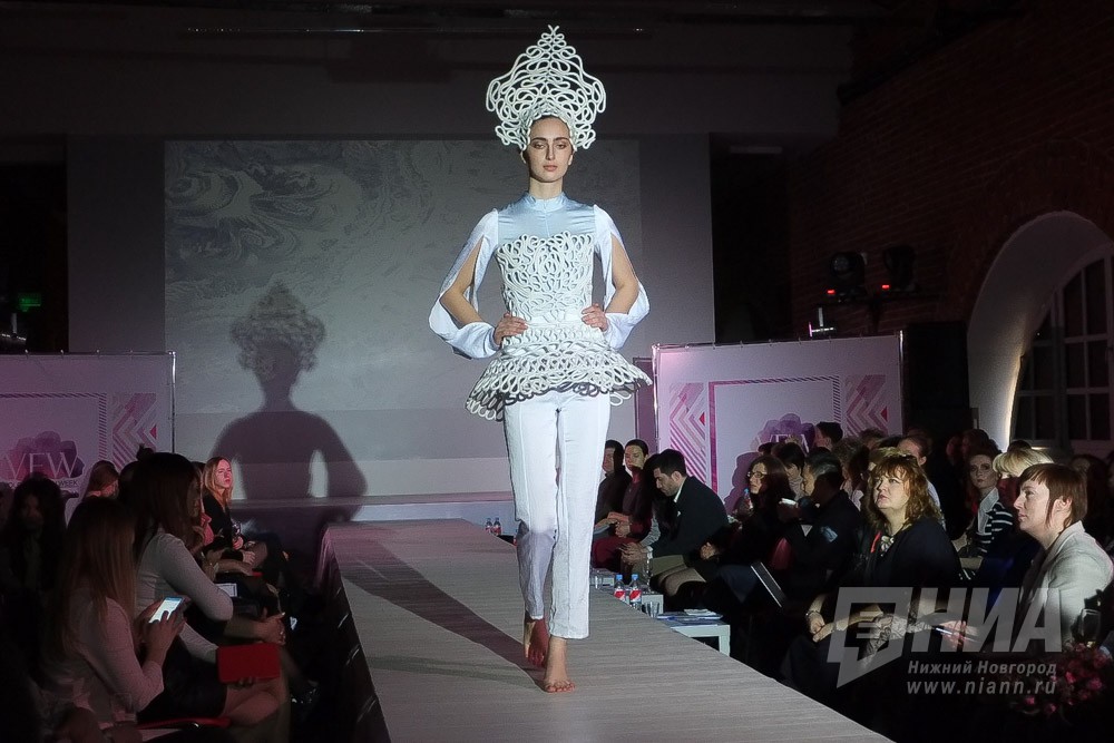 Дефиле в рамках Недели высокой моды в Нижнем Новгороде Volga Fashion Week