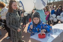 Нижний Новгород принял участие во всероссийском флешмобе Подними голову