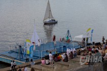 Открытие водной сцены Рыба на Нижне-Волжской набережной