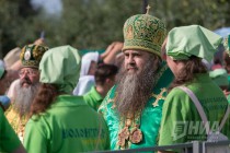 Патриарх Московский и всея Руси Кирилл также возглавил праздничную литургию в Серафимо-Дивеевском монастыре