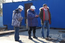Выездное совещание по вопросам реконструкции коллектора на улице Горная в Нижнем Новгороде