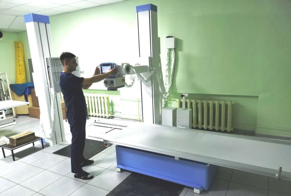 Новая цифровая рентген-установка поступила в поликлинику ЦРБ Вадского района