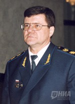 Сегодня в Нижний Новгород прибыл министр юстиции РФ Юрий Чайка