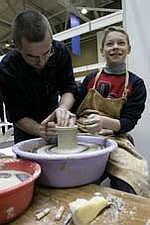 Вчера открылась выставка-ярмарка Ненаглядная краса, организованная нижегородской гильдией ремесленников