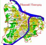 Вместо восьми районов Нижний Новгород планируется разделить на шесть административных округов