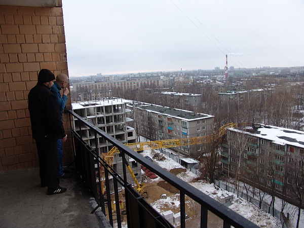 Обрушение строительного крана на жилой дом в Нижнем Новгороде