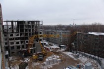 Обрушение строительного крана на жилой дом в Нижнем Новгороде