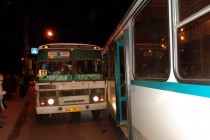 ДТП с участием двух пассажирских автобусов на ул. Белинского в Нижнем Новгороде