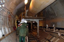 Протяженность построенного тоннеля составляет 400 метров
