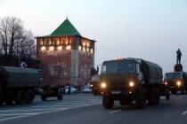 На параде военная техника будет двигаться в строгой дистанции попарно