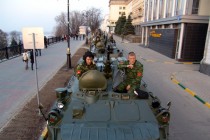 Военная техника проследует на площадь Минина и Пожарского с Верхневолжской набережной