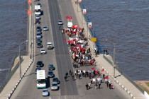 Митинг продолжится на площади Ленина