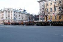 Участие в военном Параде примет около тысячи военнослужащих