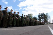 Военнослужащие 6-ой танковой бригады Московского военного округа