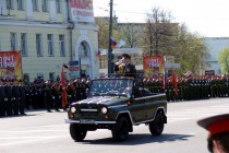 Командующий парадом, генерал-майор Андрей Картаполов
