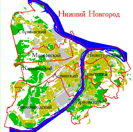 Нижний Новгород в ближайшие 15 лет будет развиваться в пределах существующих границ, - мэрия