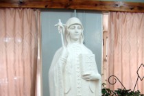 Макет памятника святой равноапостольной Нины, который будет установлен в Лысково