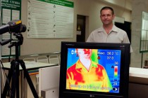 Презентация работы тепловизора (13.08.2009)