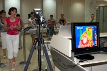 Презентация работы тепловизора (13.08.2009)