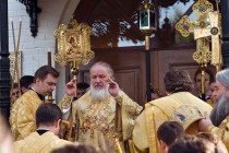 Фоторепортаж: Патриарх Московский и всея Руси Кирилл освятил Феодоровский собор в Городце Нижегородской области (12.09.2009)