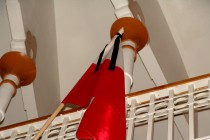 Траурная лента на влаге Польши