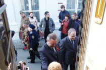 Геннадий Суворов провожает ветеранов