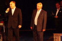 Советник гендиректора 1 канала Андрей Ильин и и.о. губернатора Нижегородской области Владимир Иванов