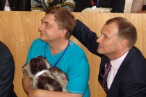 Ведущий передачи Фазенда Сергей Колесников и помощник полпреда Президента РФ в ПФО Алексей Школьник