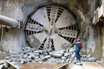 Проходческий щит завершил прокладку второго тоннеля метро