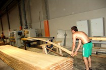 Участок распределения пиломатериалов