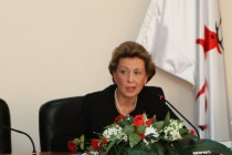 Председатель горизбиркома Елена Бояринцева