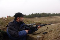 Оператор т/к Волга Вадим Лукьянов с СВД