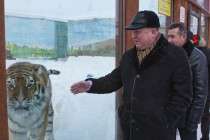 Губернатор Нижегородской области Валерий Шанцев посетил нижегородский зоопарк Лимпопо