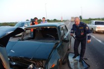 Инспекторы  ГИБДД проводят расследование обстоятельств ДТП