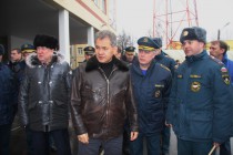 Это первый официальный приезд министра в Приволжский региональный центр МЧС РФ